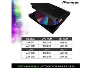 BDRXD05B BluRay Player Burner 6X Slim External BDXL BD DVD CD Drive for Windows Mac with 30 USB Write Read on Laptop or Desktop Includes CyberLink Media Suite 10 case BDRXD05B BluRay Player Burner 6X Slim External BDXL BD DVD CD Drive for Windows Mac with 30 USB Write Read on Laptop or Desktop Includes CyberLink Media Suite 10 case