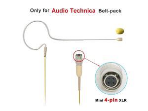 Hs13s2l7a Skin Color 4Pin Mini XLR Earhook Ear microphone Face Mic Single Ear Hanging Headset Microphone for Audio Technica Bodypack Transmitter Hs13s2l7a Skin Color 4Pin Mini XLR Earhook Ear microphone Face Mic Single Ear Hanging Headset Microphone for Audio Technica Bodypack Transmitter