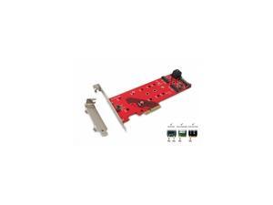 PEXM211H PCI Express 30 x4 Carrier Adapter with Heat Sink for M2 NVMe 110m High Power SSD Support M2 NGFF PCIe NVMe or AHCI Type 22110 2280 2260 2242 PEXM211H PCI Express 30 x4 Carrier Adapter with Heat Sink for M2 NVMe 110m High Power SSD Support M2 NGFF PCIe NVMe or AHCI Type 22110 2280 2260 2242