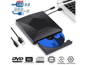 CD DVD Drive USB 30 TypeC Dual Port Superdrive Portable DVD CD RW Drive Burner Writer Optical DVD Drive Plug and Play High Speed Data Transfer for MacbookMacOSWindows 1087 Linux Laptop CD DVD Drive USB 30 TypeC Dual Port Superdrive Portable DVD CD RW Drive Burner Writer Optical DVD Drive Plug and Play High Speed Data Transfer for MacbookMacOSWindows 1087 Linux Laptop