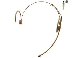 Pro Earhook Headset Headworn Omnidirectional Microphone MICJ 060 Compatible with AKG Samson Wireless Transmitter Mini XLR TA3F Plug Pro Earhook Headset Headworn Omnidirectional Microphone MICJ 060 Compatible with AKG Samson Wireless Transmitter Mini XLR TA3F Plug