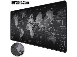 Large Extended Gaming Mouse Pad Mat, Waterproof Wide & Long Mousepad , Extra-Large, World Map Pattern 31''x12 Large Extended Gaming Mouse Pad Mat, Waterproof Wide & Long Mousepad , Extra-Large, World Map Pattern 31''x12