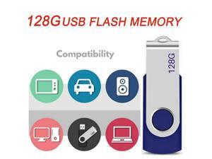 128GB USB Drive U Disk Flash Memory Stick Storage Data USB 2.0 Memory Stick Flash Thumb Pen Drive PC/Mac Storage Blue 128GB USB Drive U Disk Flash Memory Stick Storage Data USB 2.0 Memory Stick Flash Thumb Pen Drive PC/Mac Storage Blue