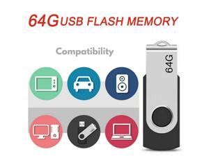 64GB USB 2.0 Portable Flash Drive USB Flash Drive USB Thumb Drive Swivel U Disk Memory Stick USB Flash Memory Drive 2.0 High Speed Memory Stick Pen Black 64GB USB 2.0 Portable Flash Drive USB Flash Drive USB Thumb Drive Swivel U Disk Memory Stick USB Flash Memory Drive 2.0 High Speed Memory Stick Pen Black
