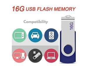 16GB USB Drive U Disk Flash Memory Stick Storage Data USB 2.0 Memory Stick Flash Thumb Pen Drive PC/Mac Storage Blue 16GB USB Drive U Disk Flash Memory Stick Storage Data USB 2.0 Memory Stick Flash Thumb Pen Drive PC/Mac Storage Blue