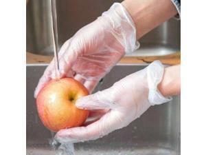 100Pcs Clear Vinyl Gloves Powder & Latex Free Disposable Glove Non Allergy for Industrial Food Service Cleaning Safety Salon Beauty 100Pcs Clear Vinyl Gloves Powder & Latex Free Disposable Glove Non Allergy for Industrial Food Service Cleaning Safety Salon Beauty
