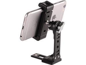 Metal Phone Tripod Mount with Cold Shoe,360 Rotation Phone Tripod Holder Adapter,Desktop Cell Phone Stand, Compatible with iPhone Sumsung Smartphone,Cell Phone Clamp,Video Rig Mount Metal Phone Tripod Mount with Cold Shoe,360 Rotation Phone Tripod Holder Adapter,Desktop Cell Phone Stand, Compatible with iPhone Sumsung Smartphone,Cell Phone Clamp,Video Rig Mount