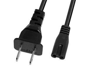2Slot to Standard Power Cord 10 Feet Figure 8 Power Cord PA14 Dual Pin NonPolarized Universal Replacement Cable for Game Consoles Xbox PS4 Printers Boomboxes Electric Devices 2Slot to Standard Power Cord 10 Feet Figure 8 Power Cord PA14 Dual Pin NonPolarized Universal Replacement Cable for Game Consoles Xbox PS4 Printers Boomboxes Electric Devices