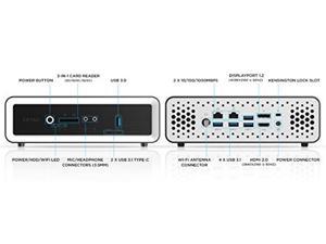 ZOTAC ZBOX CI622 Nano Silent Passive-Cooled Mini PC 10th Gen Intel Core i3 Dual-core, Intel UHD Graphics, No Memory/Storage/OS Barebones System, ZBOX-CI622NANO-U ZOTAC ZBOX CI622 Nano Silent Passive-Cooled Mini PC 10th Gen Intel Core i3 Dual-core, Intel UHD Graphics, No Memory/Storage/OS Barebones System, ZBOX-CI622NANO-U