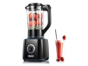 Professional Blender with 6 Cup Glass Jar, Decen Black Smoothie Maker Blender Professional Blender with 6 Cup Glass Jar, Decen Black Smoothie Maker Blender