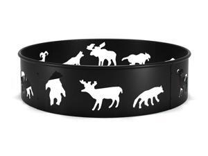 Bear Moose Fox 28 in Backyard Garden Home Running Horse Light Wood Fire Pit Fire Ring. For RV, Camping, and Outdoor Fireplace. Works as Firewood Patio Heater, Stove or Firebowl without Propane Gas Bear Moose Fox 28 in Backyard Garden Home Running Horse Light Wood Fire Pit Fire Ring. For RV, Camping, and Outdoor Fireplace. Works as Firewood Patio Heater, Stove or Firebowl without Propane Gas