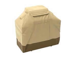 Fade Proof 44" Heavy Duty Water Resistant Fabric 2, 3, or 4 Burner BBQ Grill Cover with Staps, Vents, and Storage Compartment, Small Fade Proof 44" Heavy Duty Water Resistant Fabric 2, 3, or 4 Burner BBQ Grill Cover with Staps, Vents, and Storage Compartment, Small