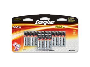 ENERGIZER Max 1.5V AAA Alkaline Battery, 16-pack ENERGIZER Max 1.5V AAA Alkaline Battery, 16-pack