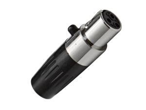 Seismic Audio - SAPT29 - 3 Pin Mini XLR Female Connector Seismic Audio - SAPT29 - 3 Pin Mini XLR Female Connector