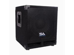 Seismic Audio - Really-Mini-Tremor - Powered 10" Pro Audio Subwoofer Cabinet - 250 Watts RMS - Active PA/DJ Stage, Studio, Live Sound Subwoofer Seismic Audio - Really-Mini-Tremor - Powered 10" Pro Audio Subwoofer Cabinet - 250 Watts RMS - Active PA/DJ Stage, Studio, Live Sound Subwoofer