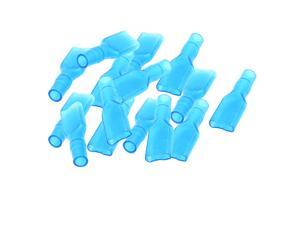 4.8mm Female Spade Wire Terminal Connector Insulated Cap Sleeve Cover Blue 15Pcs 4.8mm Female Spade Wire Terminal Connector Insulated Cap Sleeve Cover Blue 15Pcs