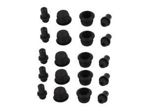 20Pcs Black Plastic Post Socket Type Speaker Grill Fixing Pegs Studs 20Pcs Black Plastic Post Socket Type Speaker Grill Fixing Pegs Studs