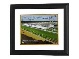 Smarty Jones signed Preakness Stakes Winners Pimlico Race Course Horse Racing 16x20 Photo Custom Framed w/ 6 Sig Smarty Jones signed Preakness Stakes Winners Pimlico Race Course Horse Racing 16x20 Photo Custom Framed w/ 6 Sig