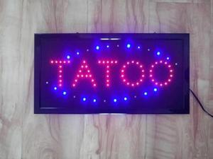 Tatoo Sign Neon Lights LED Animated Customers Attractive Sign with Hang Chain Tatoo Sign Neon Lights LED Animated Customers Attractive Sign with Hang Chain