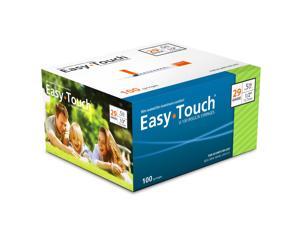 Easy Touch Insulin Syringes 29 Gauge .5cc 1/2 in - 100 ea Easy Touch Insulin Syringes 29 Gauge .5cc 1/2 in - 100 ea