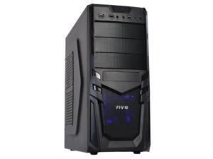 VIVO ATX Mid Tower Computer Gaming PC Case Black / 4 Fan Mounts, USB 3.0 Port (CASE-V01) VIVO ATX Mid Tower Computer Gaming PC Case Black / 4 Fan Mounts, USB 3.0 Port (CASE-V01)