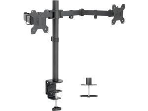 VIVO Dual Monitor Desk Mount Stand Heavy Duty Fully Adjustable Screens up to 27" VIVO Dual Monitor Desk Mount Stand Heavy Duty Fully Adjustable Screens up to 27"