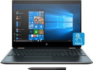 HP Spectre x360 - 15 Home and Business Laptop (i7-8565U 4-Core, 16GB RAM, 256GB SSD, 15.6" Touch 4K UHD (3840x2160), NVIDIA GeForce MX150, Fingerprint, Wifi, Bluetooth, Webcam, Win 10 Home) HP Spectre x360 - 15 Home and Business Laptop (i7-8565U 4-Core, 16GB RAM, 256GB SSD, 15.6" Touch 4K UHD (3840x2160), NVIDIA GeForce MX150, Fingerprint, Wifi, Bluetooth, Webcam, Win 10 Home)
