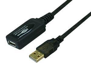 Monoprice USB-A to USB-A Female 2.0 Extension Cable - 32 Feet - Black | Active, 28/24AWG, Repeater, Kinect & PS3 Move Compatible Monoprice USB-A to USB-A Female 2.0 Extension Cable - 32 Feet - Black | Active, 28/24AWG, Repeater, Kinect & PS3 Move Compatible