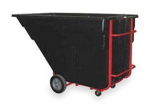Tilt Truck,Standard,2-1/2 cu. yd,1900 lb RUBBERMAID FG104500BLA Tilt Truck,Standard,2-1/2 cu. yd,1900 lb RUBBERMAID FG104500BLA