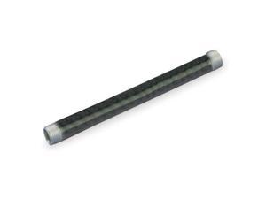ZORO SELECT 588-360GR 2" MNPT x 3 ft. TBE Black Pipe Sch 40 ZORO SELECT 588-360GR 2" MNPT x 3 ft. TBE Black Pipe Sch 40