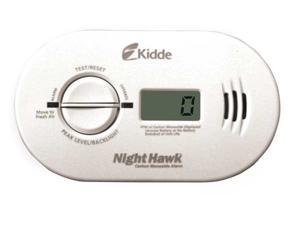 Nighthawk Carbon Monoxide Alarm, Battery Operated With Digital Display KIDDE Nighthawk Carbon Monoxide Alarm, Battery Operated With Digital Display KIDDE