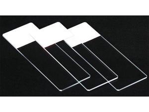 LAB SAFETY SUPPLY 20F865 Slide,Clipped Corner,Ground Edges,PK72 LAB SAFETY SUPPLY 20F865 Slide,Clipped Corner,Ground Edges,PK72