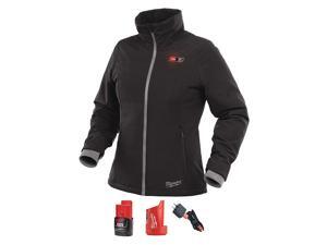 Milwaukee 232B-21XL M12 Black Heated Women's Jacket Kit XL Milwaukee 232B-21XL M12 Black Heated Women's Jacket Kit XL