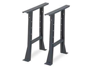 ZORO SELECT 4TW40 Flared Leg,4-3/4Wx36Dx32 H,Indl Gry,PK2 ZORO SELECT 4TW40 Flared Leg,4-3/4Wx36Dx32 H,Indl Gry,PK2