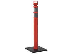 Delineator Post, 45" Delineator Height, Orange, Polyethylene, 1 EA Delineator Post, 45" Delineator Height, Orange, Polyethylene, 1 EA