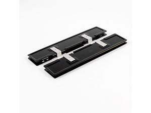 Unique Bargains 2 x Aluminum Heatsink Shim Spreader Cooler Cooling for DDR RAM Memory Unique Bargains 2 x Aluminum Heatsink Shim Spreader Cooler Cooling for DDR RAM Memory