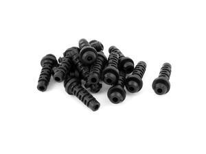15pcs 25.5mmx6mmx3mm Rubber Strain Relief Cord Boot Protector Cable Sleeve Hose for Cellphone Charger 15pcs 25.5mmx6mmx3mm Rubber Strain Relief Cord Boot Protector Cable Sleeve Hose for Cellphone Charger