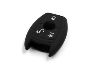 Black Silicone Car Remote Key Fob Cover Case for Mercedes Benz R-Class GLA Vito Black Silicone Car Remote Key Fob Cover Case for Mercedes Benz R-Class GLA Vito