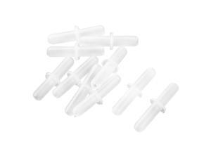 Unique Bargains 10 x Aquarium Fish Tank 1/5" Air Line Tubing Two Way Plastic Straight Connectors Unique Bargains 10 x Aquarium Fish Tank 1/5" Air Line Tubing Two Way Plastic Straight Connectors