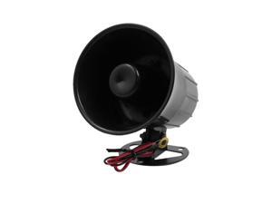 DC 12V 15W 110dB Black Single Sounds Siren Speaker Electric Horn Trumpet for Car DC 12V 15W 110dB Black Single Sounds Siren Speaker Electric Horn Trumpet for Car
