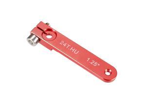 Aluminum Servo Arms Single Arm 24T 4-40# Thread Red, for 1.25 Inch Hitec Aluminum Servo Arms Single Arm 24T 4-40# Thread Red, for 1.25 Inch Hitec