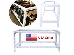 US Stock 80*25*35cm Steel Crypto Coin Open Air Mining Frame Case 6 GPU ETH BTC US Stock 80*25*35cm Steel Crypto Coin Open Air Mining Frame Case 6 GPU ETH BTC