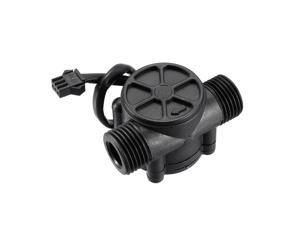 G1/2 Hall Effect Liquid Water Flow Sensor Switch Flowmeter Counter DC5V 1-30L/min Black YF-S201 G1/2 Hall Effect Liquid Water Flow Sensor Switch Flowmeter Counter DC5V 1-30L/min Black YF-S201