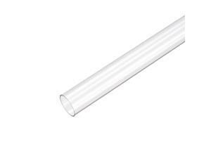PVC Rigid Round Tubing,Clear,18mm ID x 20mm OD,0.5M/1.64Ft Length PVC Rigid Round Tubing,Clear,18mm ID x 20mm OD,0.5M/1.64Ft Length