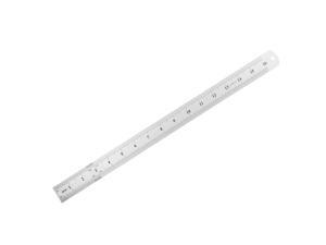 Straight Ruler 400mm 16 Inch Metric Stainless Steel Measuring Ruler Tool with Hanging Hole Straight Ruler 400mm 16 Inch Metric Stainless Steel Measuring Ruler Tool with Hanging Hole