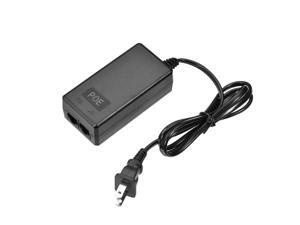 Wall Plug POE Injector 100V-240V To 48V 1A Power Supply IEEE 802.3af Compliant for IP Voip Phones, Cameras Wall Plug POE Injector 100V-240V To 48V 1A Power Supply IEEE 802.3af Compliant for IP Voip Phones, Cameras