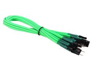 Front Panel Set HDD LED/PLED/Reset/Power/SW/SPK Extension Cable Sleeved Braided Front Panel Set HDD LED/PLED/Reset/Power/SW/SPK Extension Cable Sleeved Braided