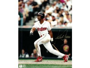 Julio Franco signed Cleveland Indians 8x10 Photo (white jersey) Julio Franco signed Cleveland Indians 8x10 Photo (white jersey)