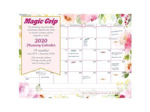 Calendar Ink, 2020 Floral Watercolor Jumbo Magic Grip Wall Calendar Calendar Ink, 2020 Floral Watercolor Jumbo Magic Grip Wall Calendar