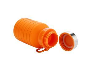 1pcs Silicone Folding Portable Travel Outdoor Sports Retractable Cups Telescopic Feb 12 p30 Water Dispenser Water Pump 550ML (Orange) 1pcs Silicone Folding Portable Travel Outdoor Sports Retractable Cups Telescopic Feb 12 p30 Water Dispenser Water Pump 550ML (Orange)
